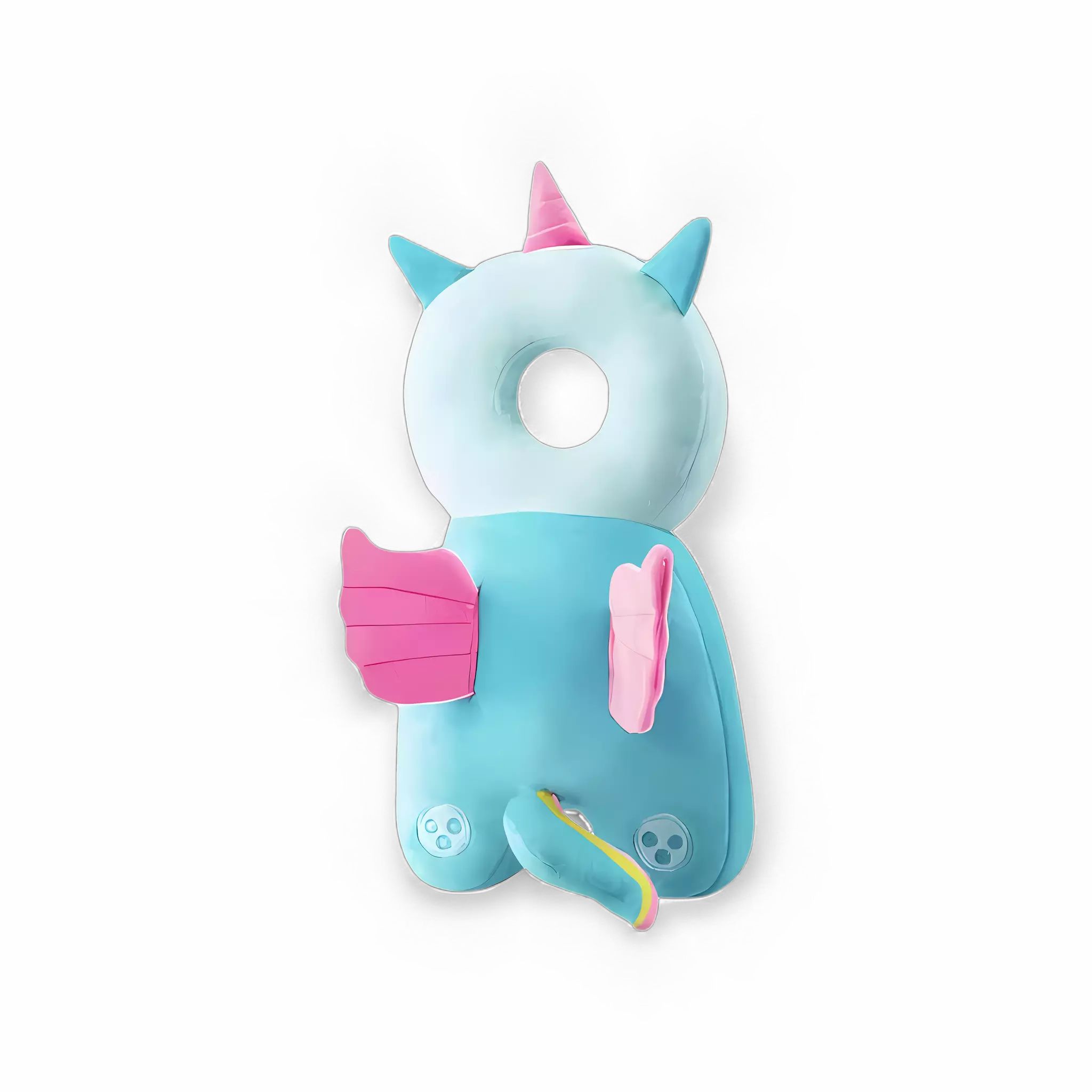 Alças confortáveis e ajustáveis da mochila almofada para bebês.